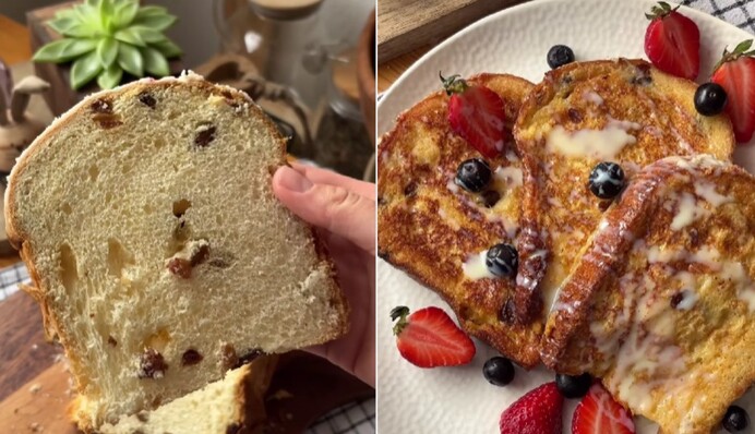 Приготуйте солодкі грінки: блогерка показала, як врятувати зачерствілу паску