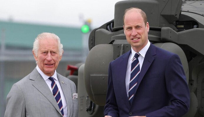 Онкохворий Чарльз III і принц Вільям вперше за довгий час разом з'явилися на публіці: фото