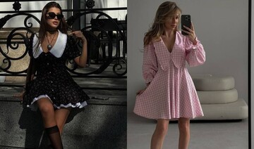 Платье с большим воротником – фаворит среди модниц: какие фасоны выбрать на выпускной