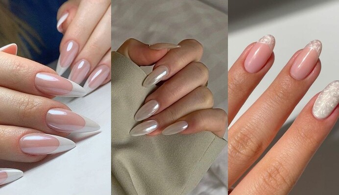 Нігті кольору перлів – витончений тренд 2024 року: модні ідеї для випускного