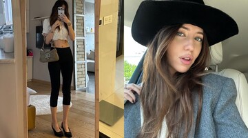 Капри вернулись в моду из 90-х: Надя Дорофеева показала, как стилизовать трендовые штаны