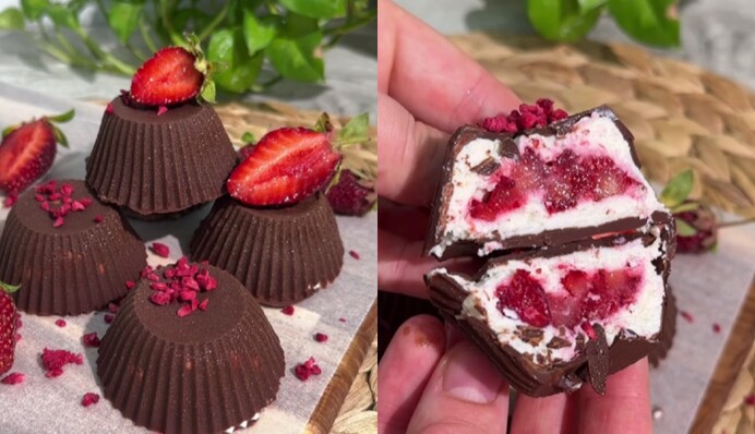 Глазированные сырки можно приготовить дома: как сделать с начинкой из клубники