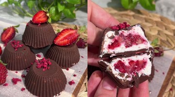 Глазуровані сирки можна приготувати вдома: як зробити з начинкою з полуниці