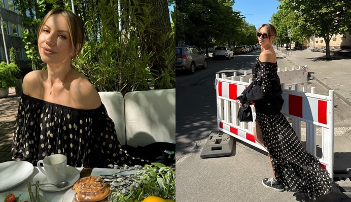 Леся Нікітюк показала фасон сукні, який знову в тренді: ідея літнього образу
