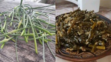 Готуємо часникові стрілки у сметанному соусі: простий рецепт