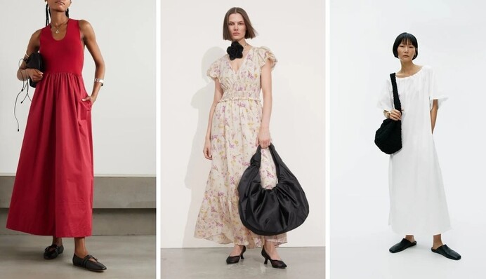Трендовые фасоны макси-платьев на лето 2024: стильные образы для жарких дней