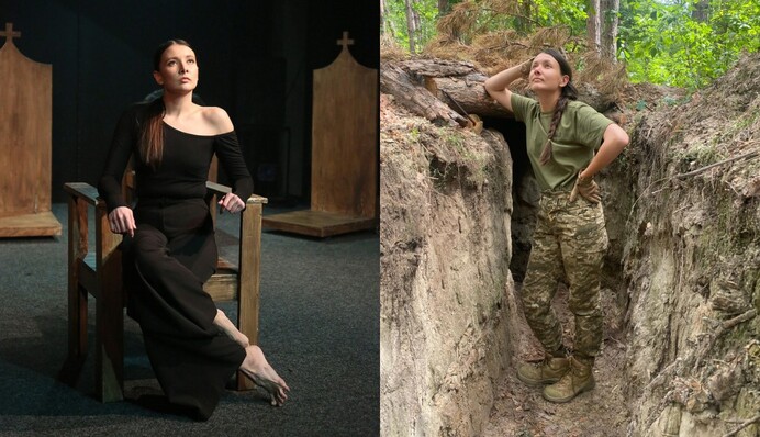 Стаю на захист своєї країни: українська акторка доєдналася до ЗСУ