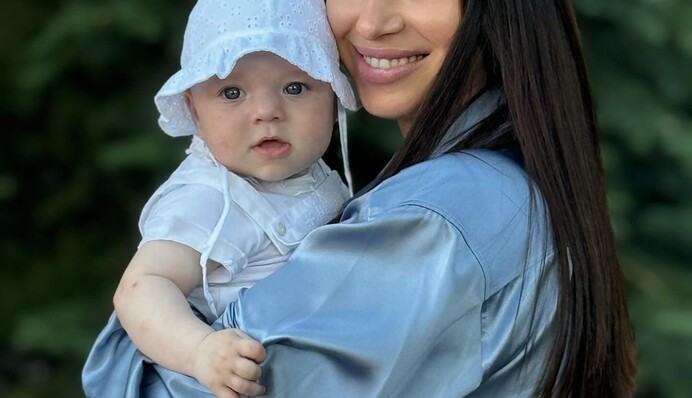 Жена Александра Усика восхитила фотографиями с 4-месячной дочкой