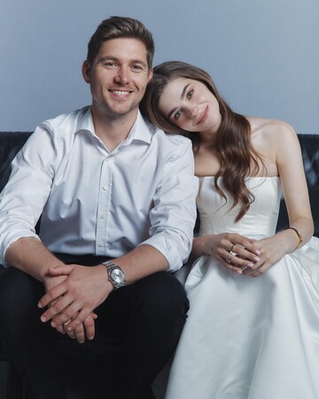 Остапчук привітав молоду дружину з 24-річчям і показав їхні романтичні світлини