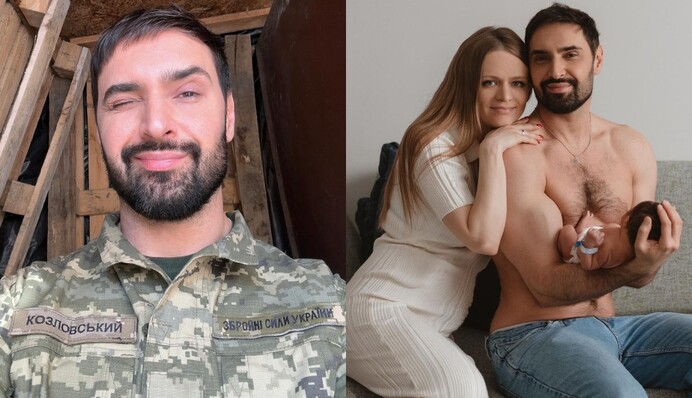 Обидно, что папочка на войне: жена Виталия Козловского поделилась успехами маленького сына