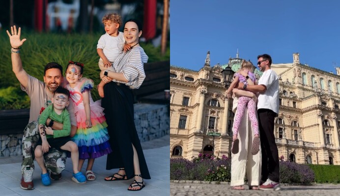 Плюс один: Тімур Мірошниченко з дружиною зворушили кадрами з названою донечкою