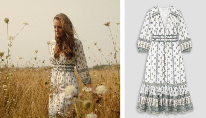 В каком платье Кейт Миддлтон снялась в семейном видео: в сети назвали бренд и стоимость