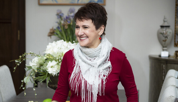 Писательница Забужко сорвалась и накричала на журналистов