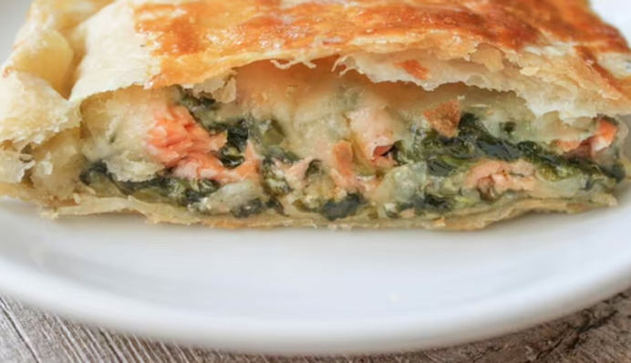 Рибний пиріг з тіста філо за пів години - рецепт Джеймі Олівера