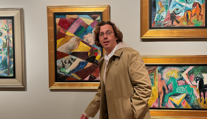 Максим Галкин посетил украинский музей в США