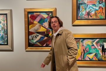 Максим Галкін відвідав український музей у США