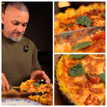 Швидка картопляна піца від Ектора Хіменеса-Браво - потіште родину цікавою стравою