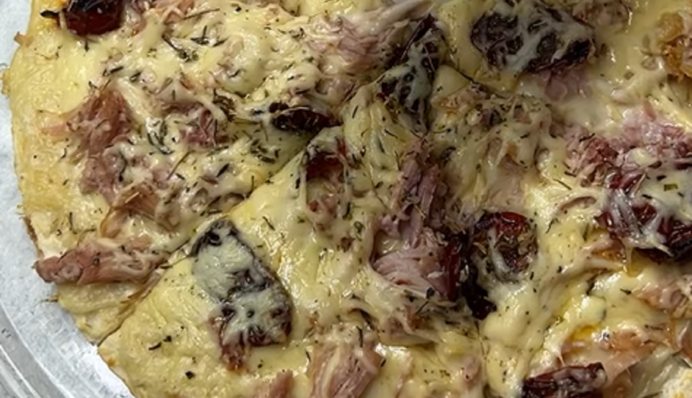 Швидкопіца з лаваша - чудова ідея для сніданку або перекусу