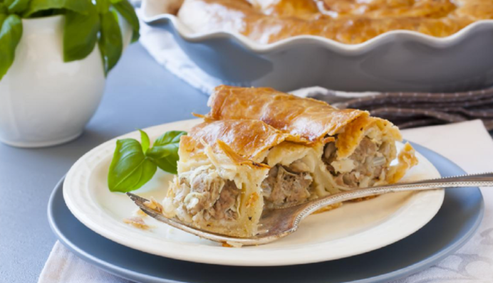 Як приготувати пиріг-равлик з тіста філо -  і смачно, і красиво