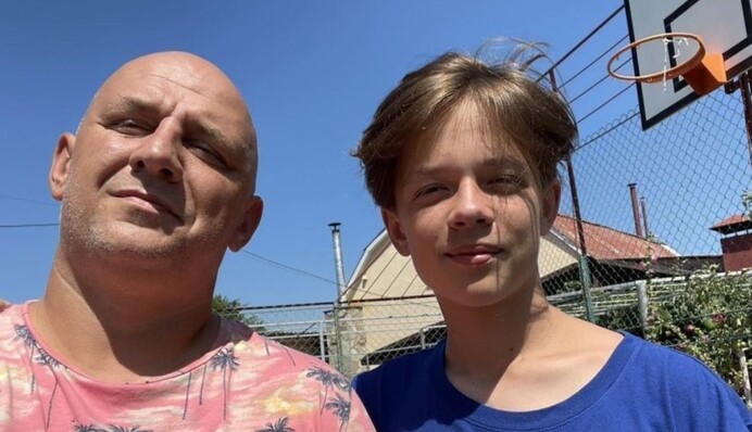 Потап показав, чим займається у Києві його 16-річний син