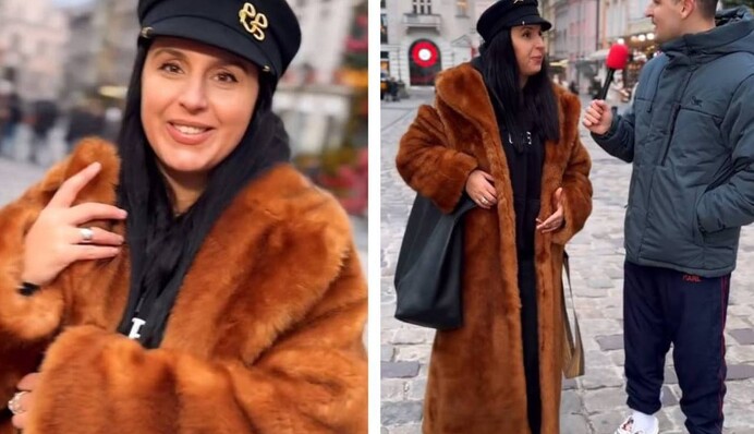 Джамала у довгій шубі і дизайнерській кепці розсекретила вартість свого повсякденного образу
