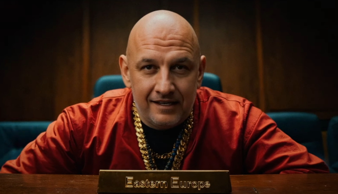 Певец Потап в своем новом клипе обнял и попарил Трампа