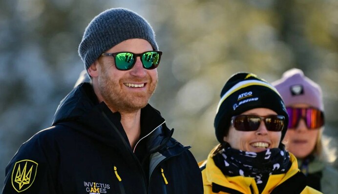 У принца Гаррі помітили шеврон бригади Нацгвардії України