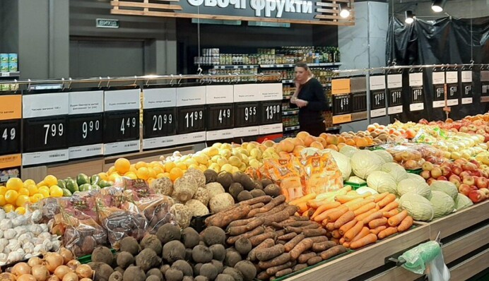 Ценник на картофель в супермаркете озадачил украинского журналиста