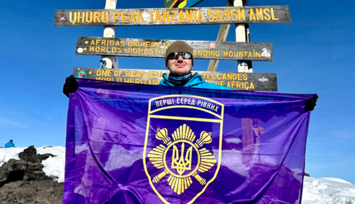 Украинский кинооператор после покорения Килиманджаро отправился на фронт под Торецк