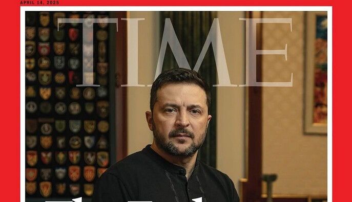 В якому образі Володимир Зеленський з'явився на обкладинці журналу Time