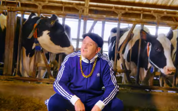 Дядя Жора зняв романтичний кліп із 7 тисячами корів