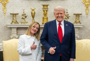 Прем’єрка Італії надягнула на зустріч із Трампом неабиякий піджак