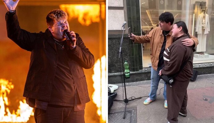 Рэперша alyona alyona показала объятия с участником 