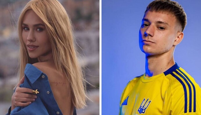 Квиткова и Бражко подогрели слухи о своем романе: блогера и футболиста заметили вместе на свадьбе