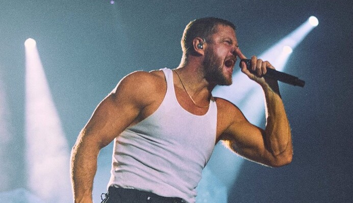 Символический жест: солист Imagine Dragons в очередной раз поддержал Украину со сцены