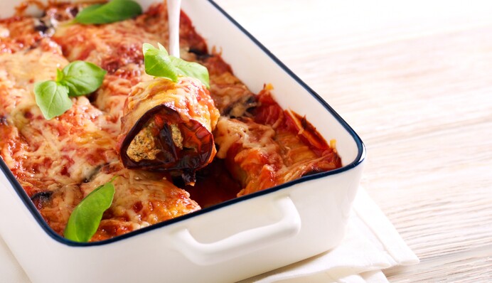 Пікантні рулетики з баклажанів - рецепт улюбленої закуски по-новому