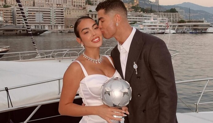 Каблучка нареченої Кріштіану Роналду встановила новий рекорд: її вартість вражає