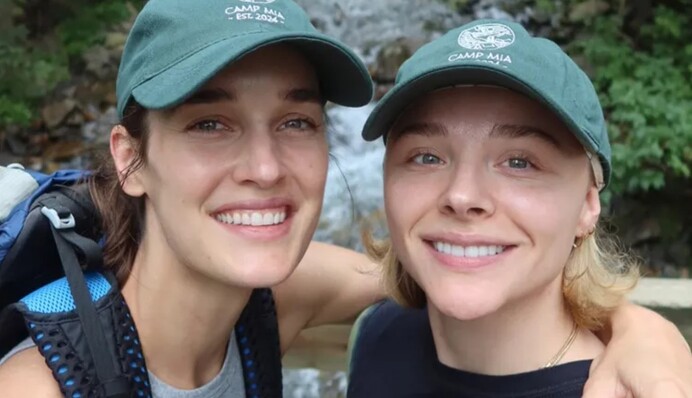 Акторка Хлоя Грейс Морец зіграла весілля з моделлю Кейт Гаррісон