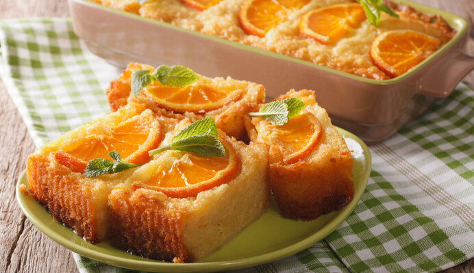 Апельсиновый пирог портокалопита – попробуйте и вы почувствуете аромат Греции на вашей кухне