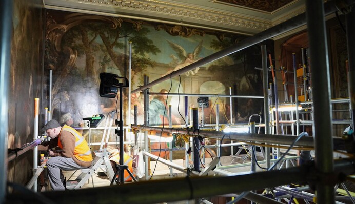 В больнице в Лондоне впервые за 300 лет можно будет увидеть отреставрированные фрески