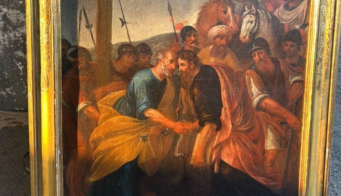 Львівські митники виявили на кордоні з Польщею старовинну ікону вартістю 1 млн гривень