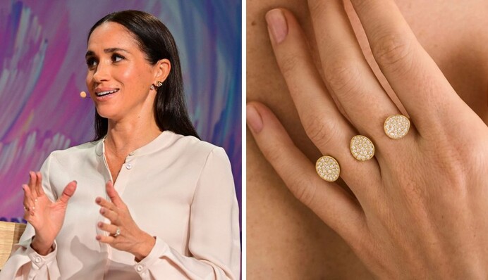 Меган Маркл для выступления на саммите в США выбрала кольцо украинского бренда