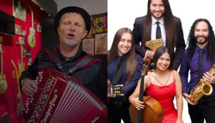 Подарунок для серця: Олег Скрипка заспівав у дуеті з колумбійцями  