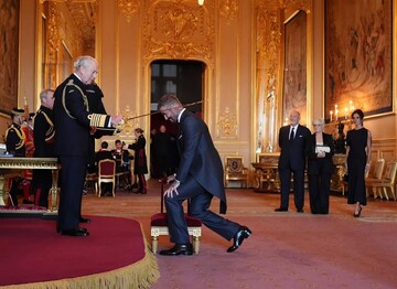 Король Чарльз посвятив Девіда Бекхема в лицарі: як проходила церемонія