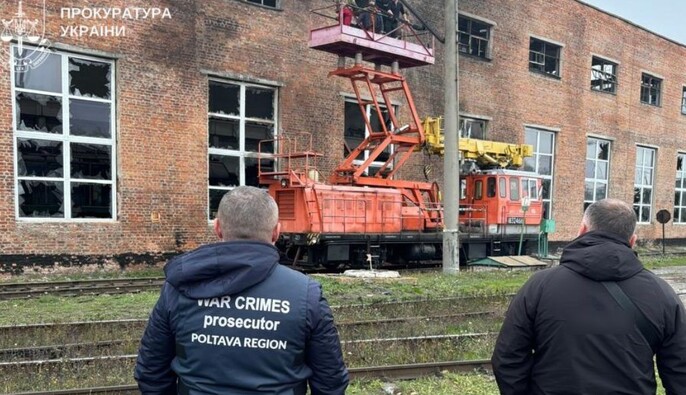 УЗ опровергла сообщение о сокращении рейсов после атаки на депо в Полтавской области