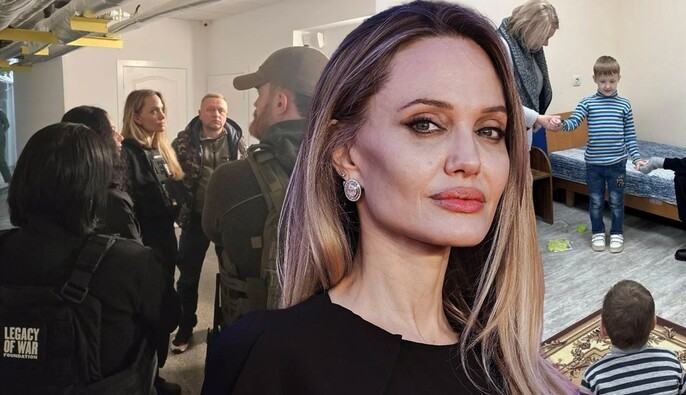 «Это тяжело, но вдохновляет»: Анджелина Джоли впервые рассказала о своей поездке в Украину