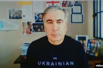 Саакашвілі закликав Зеленського внести його до списку цивільних заручників — заява 