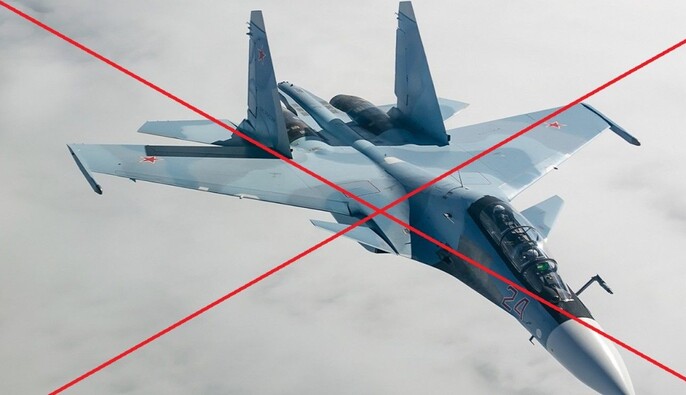 У Карелії впав російський винищувач Су-30: екіпаж загинув