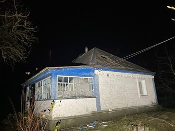 Черкащина після нічної атаки: пошкоджено щонайменше 27 будинків у кількох районах