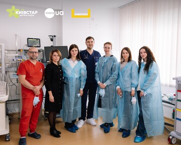 Помощь, спасающая жизнь: Киевстар и dobro.ua передали детским реанимациям оборудование на 15 млн гривен